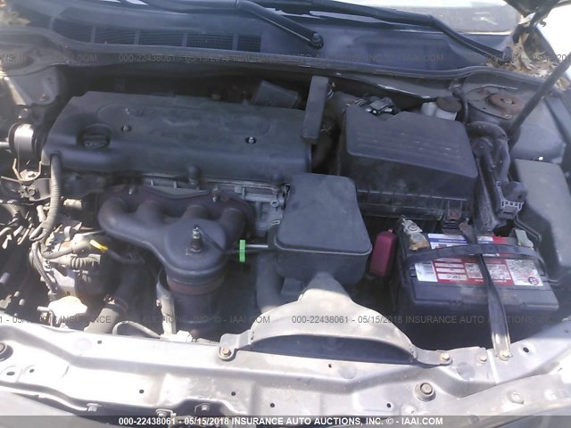 4T1BE46K39U882552 - 2009 TOYOTA CAMRY SE/LE/XLE GRAY photo 10