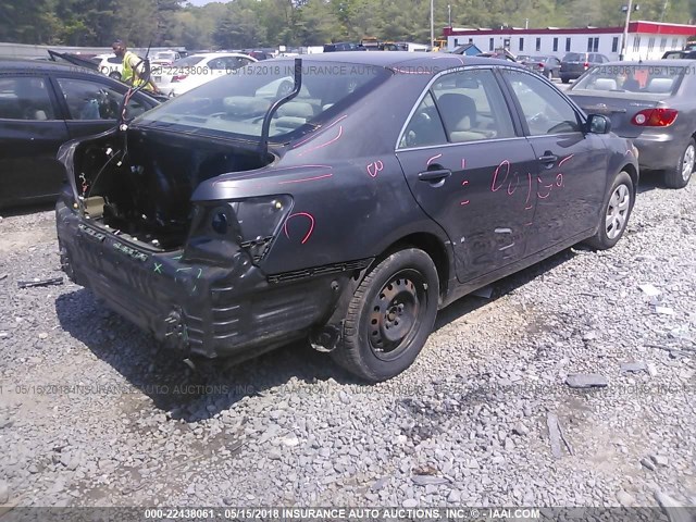 4T1BE46K39U882552 - 2009 TOYOTA CAMRY SE/LE/XLE GRAY photo 4