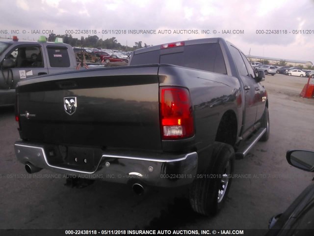 1C6RR7LT0ES415799 - 2014 RAM 1500 SLT GRAY photo 4