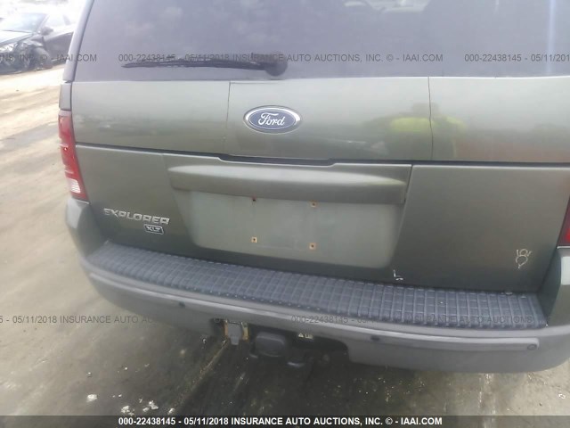 1FMDU73W62ZA66996 - 2002 FORD EXPLORER XLT GREEN photo 6