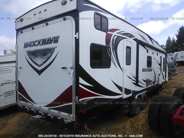 4X4TSHD29HC003274 - 2017 FOREST RIVER SHOCKWAVE  灰色 照片 4