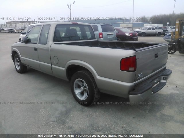 1GCCS1946WK251282 - 1998 CHEVROLET S TRUCK S10 Pewter photo 3