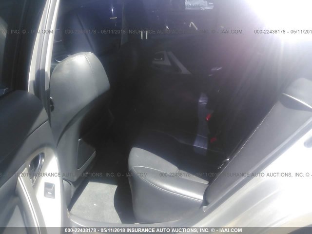 4T1BF3EK0AU097077 - 2010 TOYOTA CAMRY SE/LE/XLE SILVER photo 8