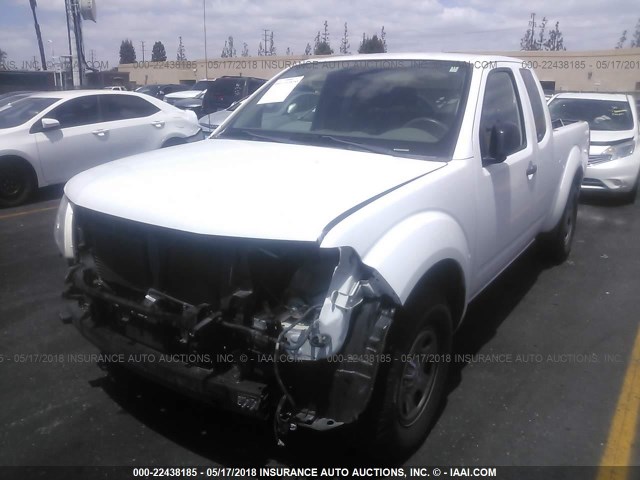1N6BD0CT1CC419851 - 2012 NISSAN FRONTIER S/SV WHITE photo 2