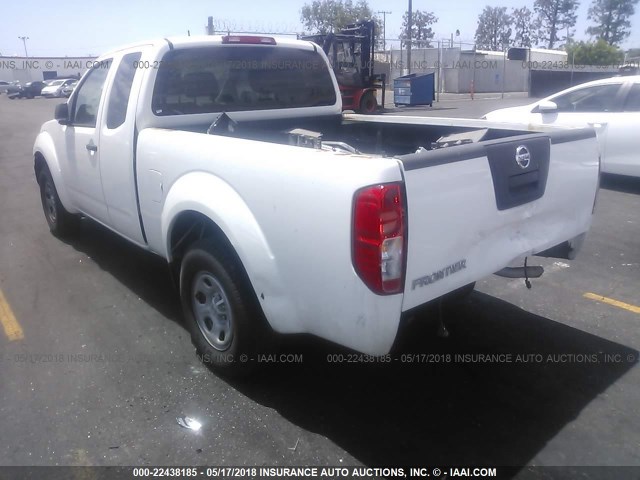 1N6BD0CT1CC419851 - 2012 NISSAN FRONTIER S/SV WHITE photo 3