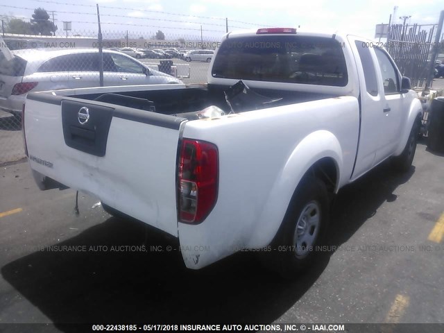 1N6BD0CT1CC419851 - 2012 NISSAN FRONTIER S/SV WHITE photo 4