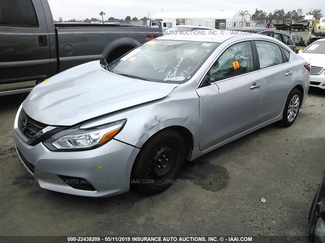 1N4AL3AP2HN330798 - 2017 NISSAN ALTIMA 2.5/S/SV/SL/SR SILVER photo 2