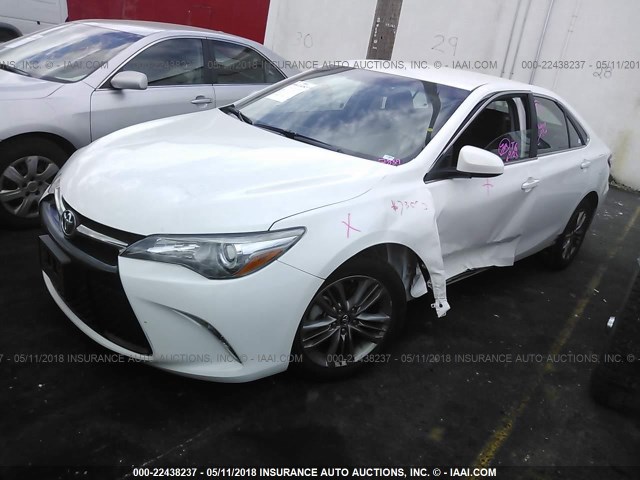 4T1BF1FKXHU766761 - 2017 TOYOTA CAMRY LE/XLE/SE/XSE WHITE photo 2