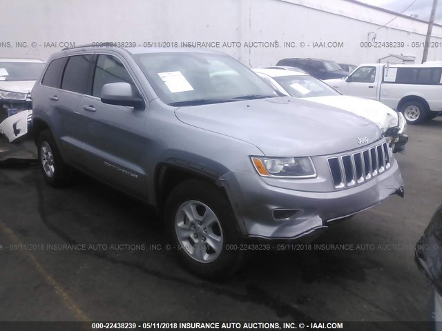 1C4RJFAG8GC480574 - 2016 JEEP GRAND CHEROKEE LAREDO GRAY photo 1