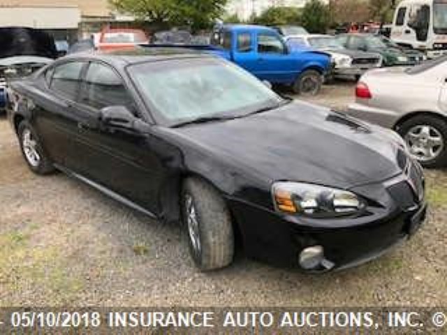 2G2WS522341108496 - 2004 PONTIAC GRAND PRIX GT2 BLACK photo 1