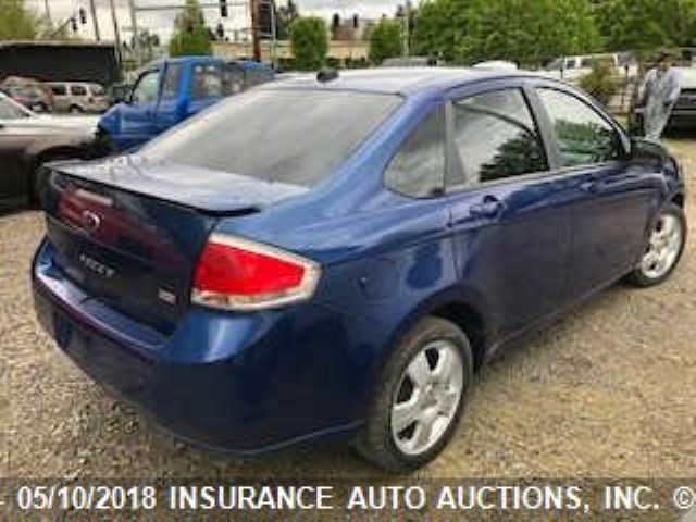 1FAHP36N29W130428 - 2009 FORD FOCUS SES BLUE photo 4