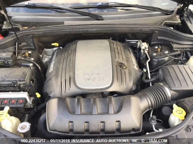 1C4RJFCT3CC274387 - 2012 JEEP GRAND CHEROKEE OVERLAND Unknown photo 10