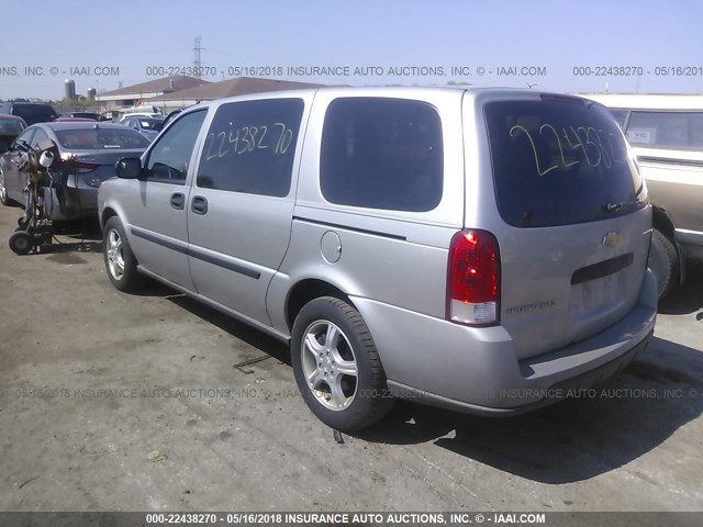 1GNDV23138D186244 - 2008 CHEVROLET UPLANDER LS SILVER photo 3