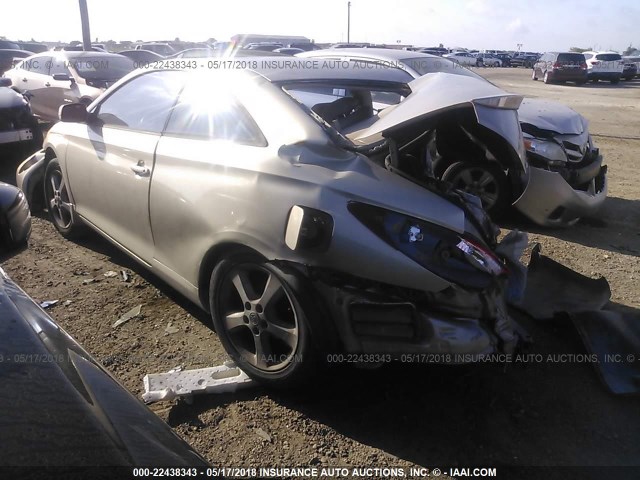 4T1CA38P05U053368 - 2005 TOYOTA CAMRY SOLARA SE/SLE TAN photo 3