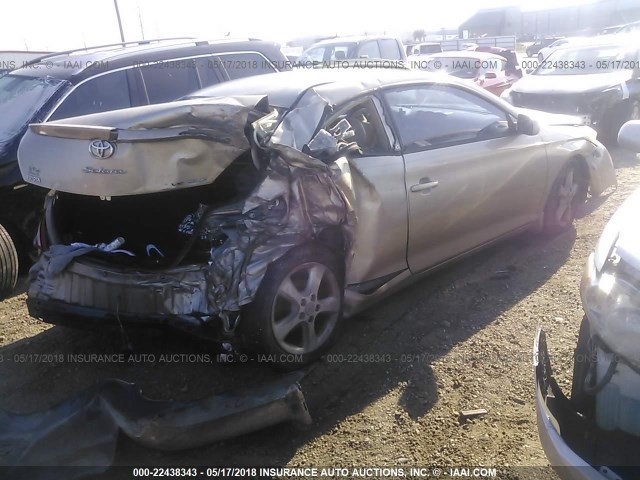 4T1CA38P05U053368 - 2005 TOYOTA CAMRY SOLARA SE/SLE TAN photo 4