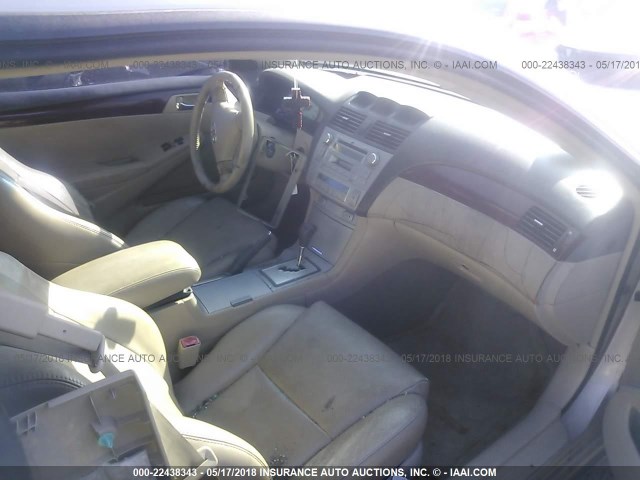 4T1CA38P05U053368 - 2005 TOYOTA CAMRY SOLARA SE/SLE 棕色 照片 5