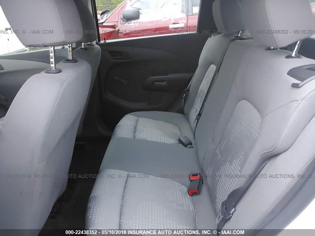 1G1JA6SH7G4119683 - 2016 CHEVROLET SONIC LS 白色 照片 8