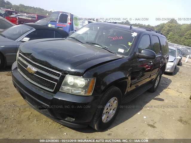 1GNSCAE02BR396940 - 2011 CHEVROLET TAHOE C1500  LS BLACK photo 2