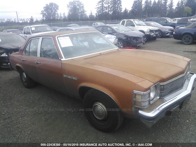 4B69F5L115946 - 1975 BUICK APOLLO ORANGE photo 1