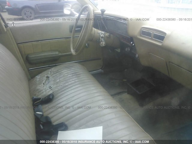 4B69F5L115946 - 1975 BUICK APOLLO ORANGE photo 5