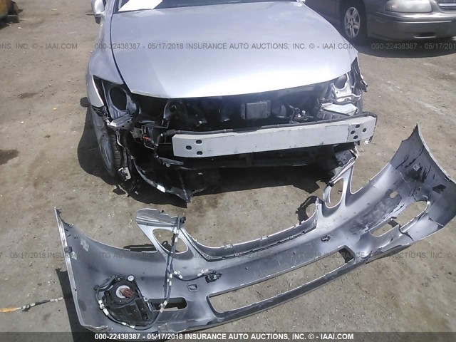 JTHBC96S775003728 - 2007 LEXUS GS 450H SILVER photo 6