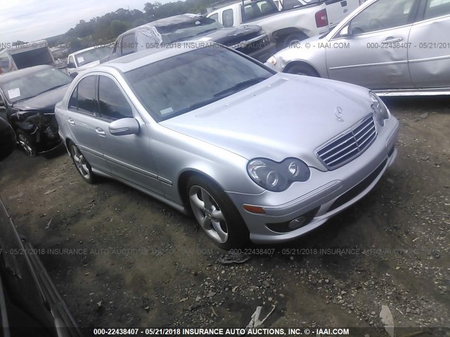 WDBRF52H26E021741 - 2006 MERCEDES-BENZ C GENERATION 2006 230 SILVER photo 1