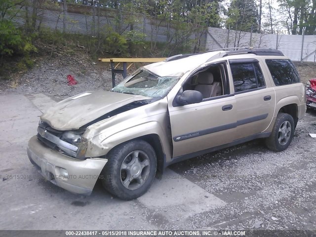 1GNET16S946223336 - 2004 CHEVROLET TRAILBLAZER EXT LS/EXT LT GOLD photo 2