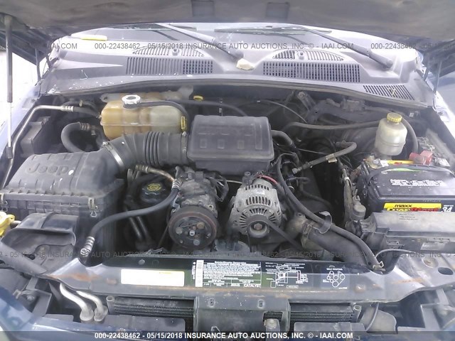 1J4GL48K93W724378 - 2003 JEEP LIBERTY SPORT/FREEDOM ლურჯი ფოტო 10