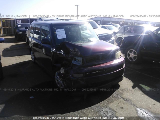 JTLKT334540153015 - 2004 TOYOTA SCION XB მუქწითელი ფოტო 1