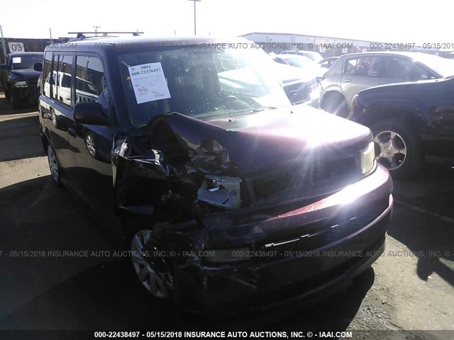 JTLKT334540153015 - 2004 TOYOTA SCION XB მუქწითელი ფოტო 6