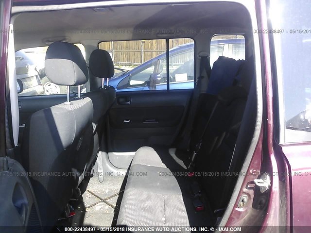 JTLKT334540153015 - 2004 TOYOTA SCION XB მუქწითელი ფოტო 8