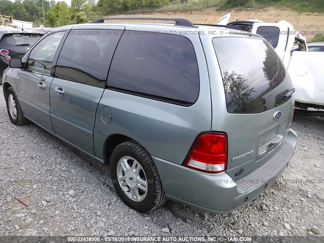 2FMZA52267BA07104 - 2007 FORD FREESTAR SEL GRAY photo 3