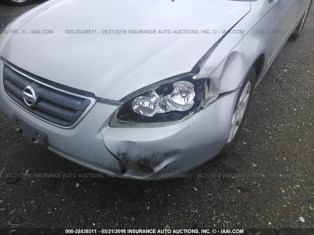 1N4AL11D64C115036 - 2004 NISSAN ALTIMA S/SL SILVER photo 6