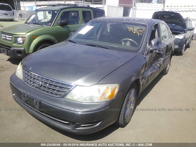 4T1BF28B93U321312 - 2003 TOYOTA AVALON XL/XLS GRAY photo 2