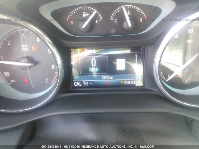 LRBFXBSA8HD048453 - 2017 BUICK ENVISION ESSENCE Սև լուսանկար 7