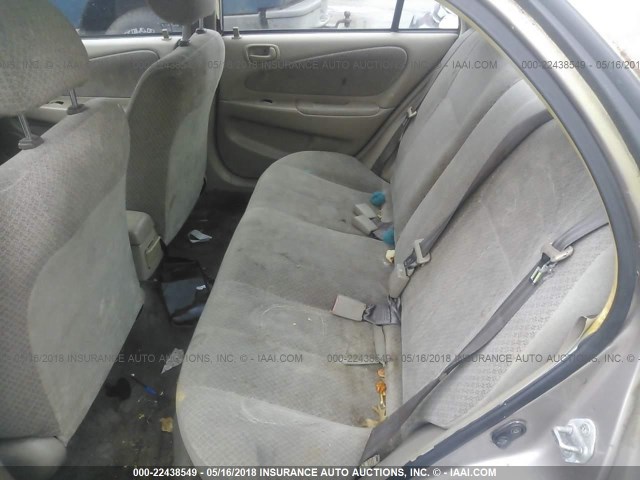 2T1BR12E1XC201693 - 1999 TOYOTA COROLLA VE/CE/LE 金色 照片 8