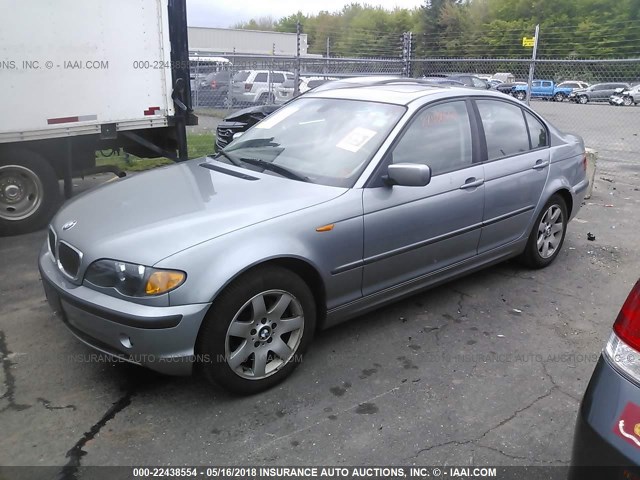 WBAEU33404PR11367 - 2004 BMW 325 XI SILVER photo 2