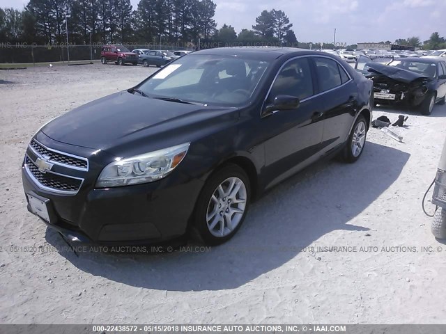 1G11D5RR6DF112949 - 2013 CHEVROLET MALIBU 1LT 黑色 照片 2