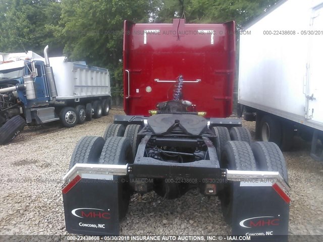 1XP5DB9X96N647433 - 2006 PETERBILT 379 RED photo 8