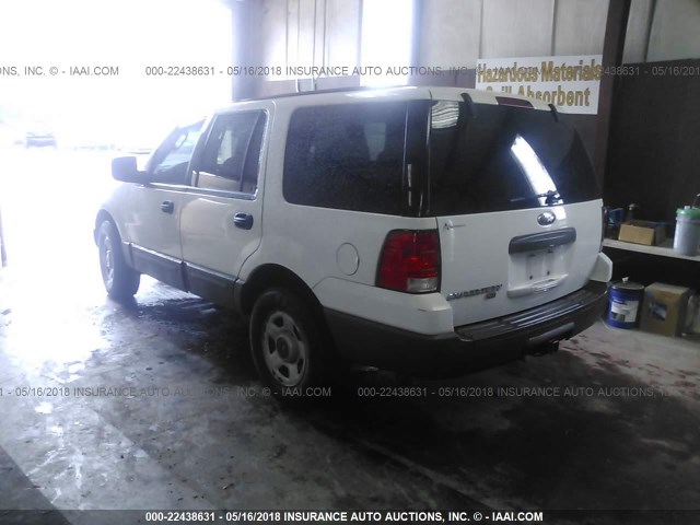1FMRU13W54LB89312 - 2004 FORD EXPEDITION XLS WHITE photo 3