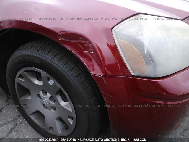 2D4FV47V17H893972 - 2007 DODGE MAGNUM SXT RED photo 6