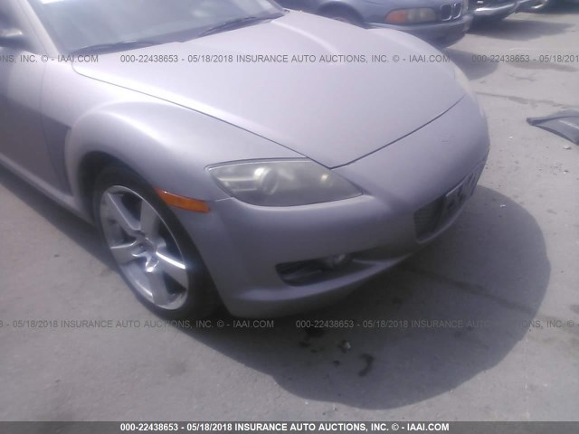 JM1FE173470209995 - 2007 MAZDA RX8 GRAY photo 6