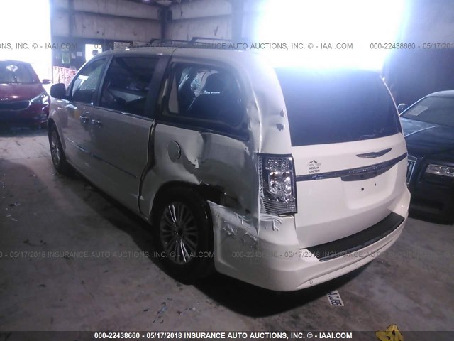 2C4RC1CG5DR566101 - 2013 CHRYSLER TOWN & COUNTRY TOURING L WHITE photo 3