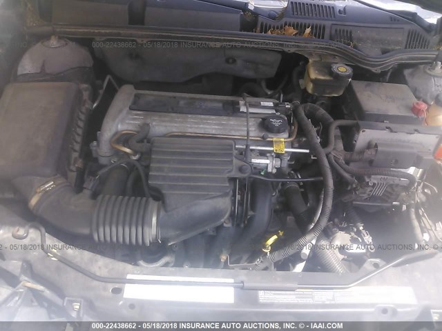 1G8AJ52F14Z172808 - 2004 SATURN ION LEVEL 2 Yaşıl foto 10
