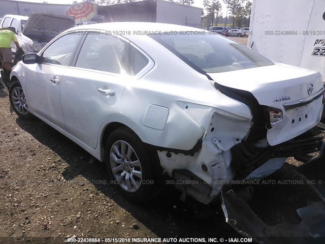 1N4AL3APXGN310796 - 2016 NISSAN ALTIMA 2.5/S/SV/SL/SR WHITE photo 3