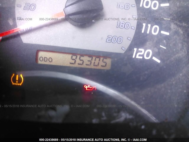 5TELU42N86Z240987 - 2006 TOYOTA TACOMA DOUBLE CAB წითელი ფოტო 7