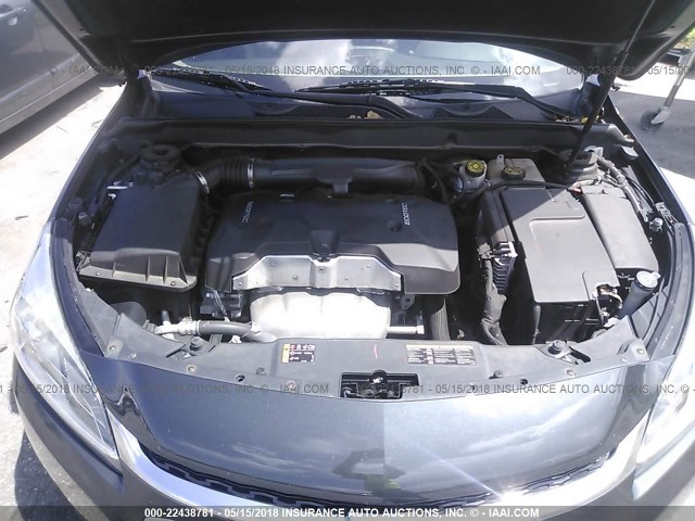 1G11B5SL6EF121132 - 2014 CHEVROLET MALIBU LS GRAY photo 10