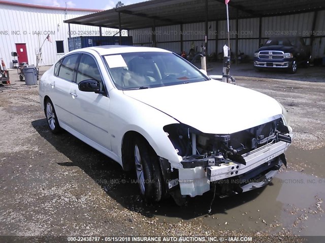 JNKAY01E08M605288 - 2008 INFINITI M35 SPORT WHITE photo 1