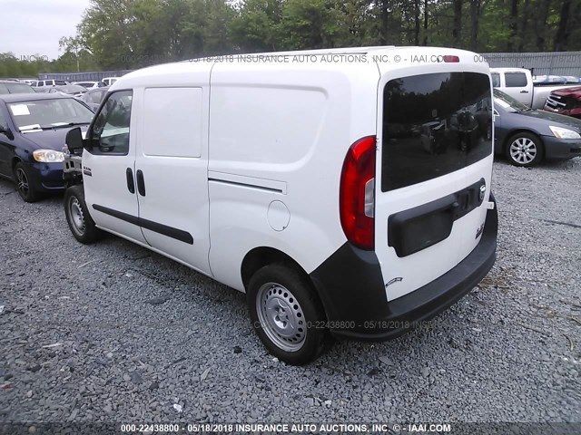 ZFBERFAT3G6B41732 - 2016 RAM PROMASTER CITY  WHITE photo 3