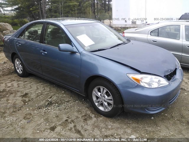4T1BF32K64U573681 - 2004 TOYOTA CAMRY LE/XLE/SE 蓝色 照片 1